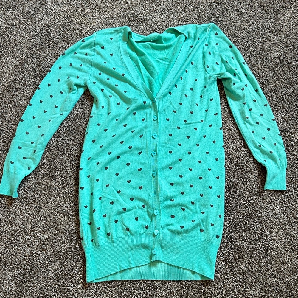 Vintage Polka Dots Cardigan